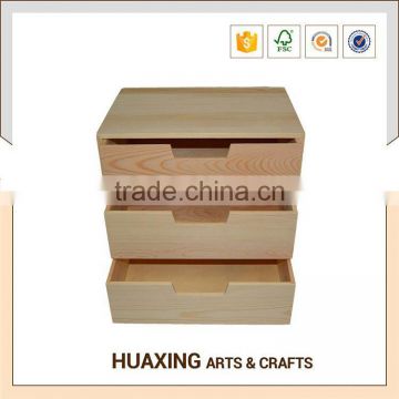 Vintage Hand Carved wooden drawers for filling cabinet with master carton packaging