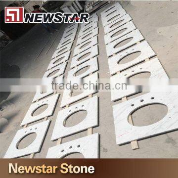 Newstar Bianco Carrara Countertop Table Top Sale White Marble Slab photo-2