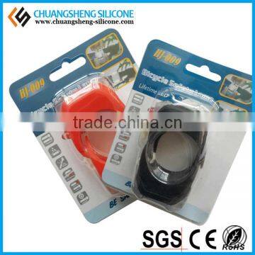 Silicone Anti-broken Bicycle LED Light, Silicone Light Holder for Bike photo-6