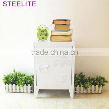 Classic Bedroom Furniture Metal Nightstands Hotel Bedside Table Bedside Stand With Drawer photo-5