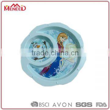 Star Printing 2 Parts Decorative Melamine Dessert Plate Plastic photo-2