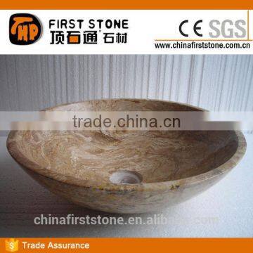 Sink 457M Rain Forest Brown Marble Bathroom Wash Basin