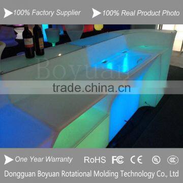Rotational Molding Plastic LED Bar Reception Counter, Led Bar Desk photo-6