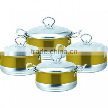 JSD Stainless Steel Cookware Set/Colorful Stock Pot photo-4