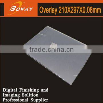 Boway service china Consumptive Overlay Card Material