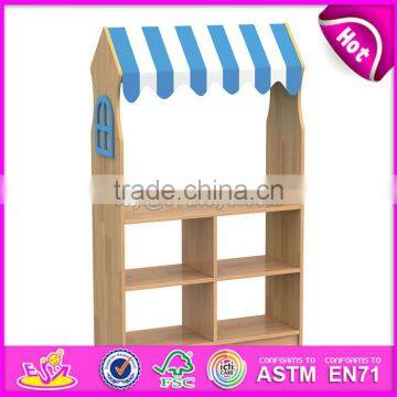 Best Wholesale Kindergarten Toy Storage Wooden Kids Storage Shelves W08C195 photo-6