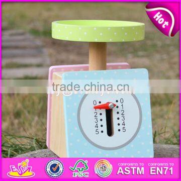 2017 New Products Children Pretend Play Wooden Scale Toy W10D150 photo-2