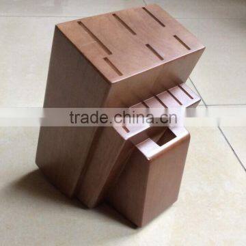 13 Slots Wooden Knife Block,wooden Holder,wooden Stander