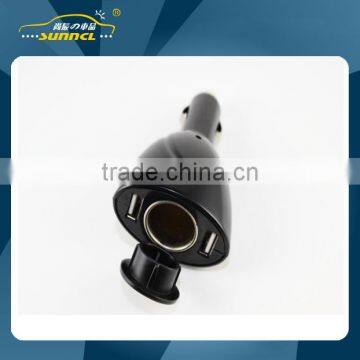 2015 CE Approval Car Charger Cigarette Lighter Adapter With Double USB for IPhone , Tablet photo-2