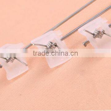 Open Ended Metal Mens Pants Hanger With 2 Clips photo-2