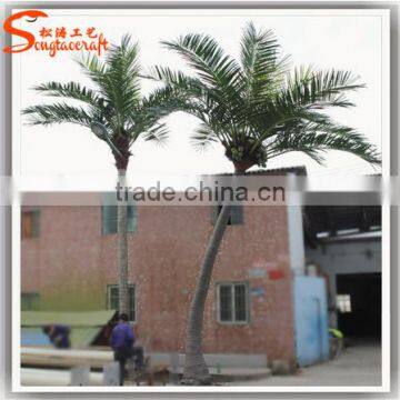 Hot Sale Outdoor Landscaping Artificial Fake Coconut Tree Decoration Palm Tree Dubai photo-6
