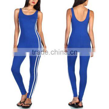 OEM Clothing Custom Logo Casual Sports Women Slim Fit Sexy Backless Jumpsuits Ladies Pants