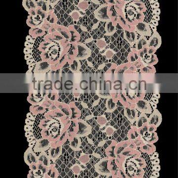 Well Designed Colorful Nylon Rayon Lace for Bridal Gown and Bags photo-1