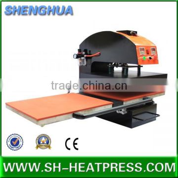 Automatic heating two bases heat transfer press 60x80