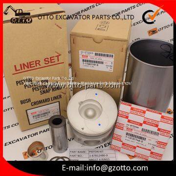 1-87813766-0 1-87813767-0 1878137660 1878137670 ZX240-3 4HK1 ISUZU Liner Kit