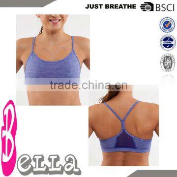 Wholesale Athletic Wear OEM Design With Private Label Custom Fitness Sports Bra Fashion Yoga Bra