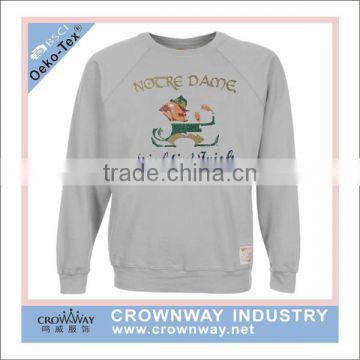 Melange Grey Cotton Custom Children Printing Hoodies Manufacturer