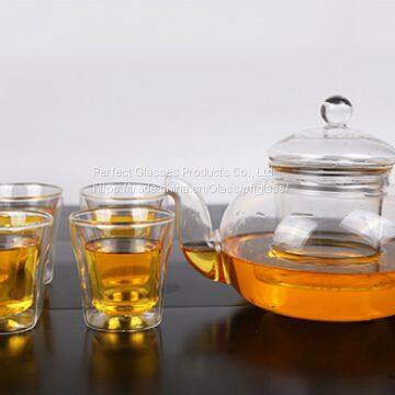 Mini Glass Cup for Coffee and Tea Kungfu Tea Cup Glass Wine Cup Wholesale Glass Cup for Resturant and Hotel