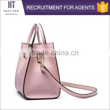Top Selling Popular Pure Color Women Messenger Handbags High Quality Genuine Split Cow Leather Single Shoulder Bags For Ladies