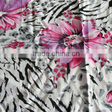 with latest design on 100% woven printed fabric rayon