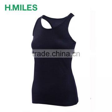 Athletic high quality quick dry fitness undershirt womens vest tank top