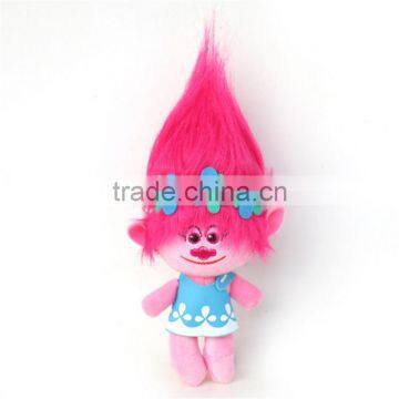 Top Selling Cute DreamWorks Magic Hair Elf Doll Magical Trolls Bobbi Plush Toy photo-2