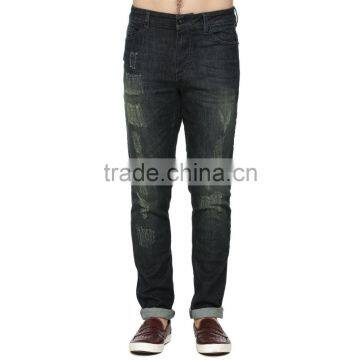 Plain Ripped Jeans Denim Jeans Import High Quality photo-4