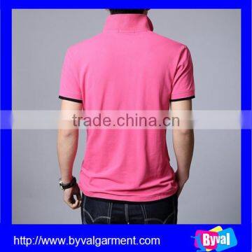 Wholesale Fashion Short Sleeve Polo Shirt for Man Factory Price 2016 photo-4