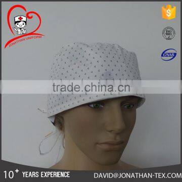 ISO9001 good quality and lower cost hospital nurse cap medical hat surgical cap