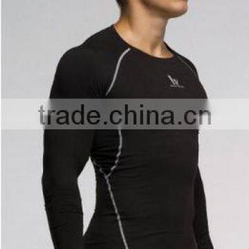 HEAT Stay Cool Mens Semi Compression Top - Long Sleeve Base Layer
