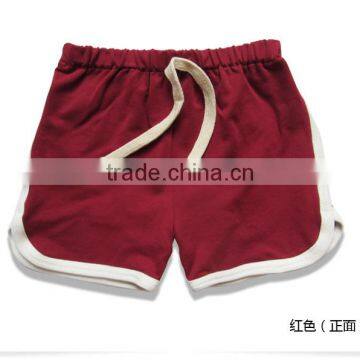 Top Quality Custom Apparel Cheap Quick Dry 100 Cotton Plain Children Sports Shorts