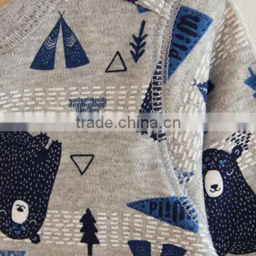 Baby Boy Romper Suits 100% Cotton New Born Baby Clothes photo-3