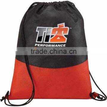 PolyPro Non-Woven Cinch Backpack - Drawstring Design for Over-the-shoulder or Backpack Carry and Comes With Your Logo. photo-5