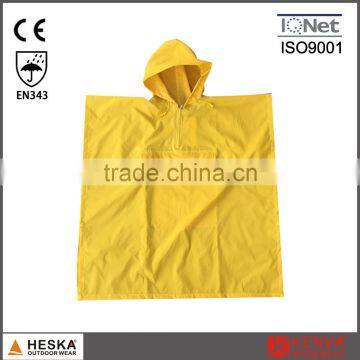 PVC rainwear customized colorful raincoat for kids rain poncho