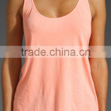 One Size Fit All Sheer Jersey Tank Top photo-2