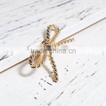 Zinc Based Alloy Purse Accessories Gold Plated 6.1cm(2 3/8") x 2.8cm(1 1/8"), 1 Piece photo-3