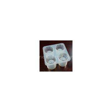 Custom Eco-friendly Transparent Silicon Ice Cube Tray, Silicone Kitchenware