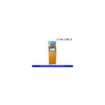 Double Display Self-Service TouchScreen Kiosk , Vandal-Proof For Theater