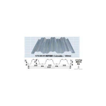 ISO Steel Floor Tile Decking Roll Forming Machine photo-2