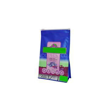 Plastic Zipper Quad Seal Pet Food Bags