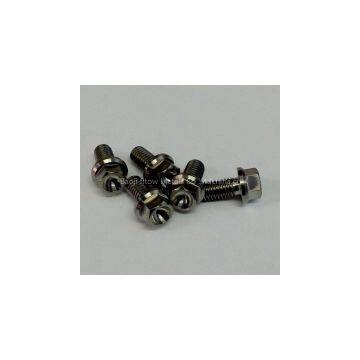 Grade 5 (Ti-6Al-4V) Gr5 Titanium Flange Bolt screw