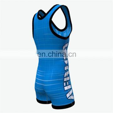 Sublimated Customized Wrestling Singlet
