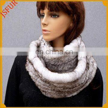 New Design China Genuine Rabbit Fur Wholesale Fur Scarf