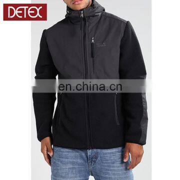 Grey Windproof Softshell Men Mesh Textile Motorcycle Jacket