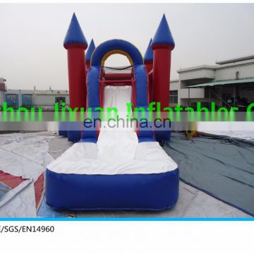 jumping castle inflatable slides wet dry combo with pool