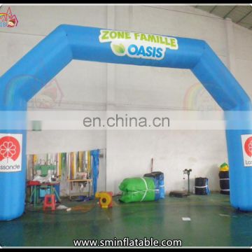 Custom inflatable logo arch,cheap advertising inflatable gate,outdoor event inflatable entrance arch