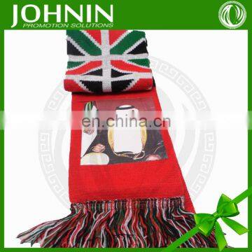 china factory wholesale custom cheap football fan scarf