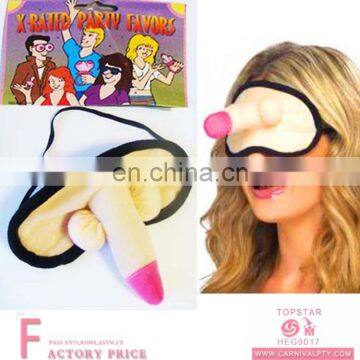 Pecker Blindfold Mask Latex Head Sexy Mask