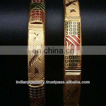 Meena Enamel Jewelry Bangle Manufacturer, Meena Enamel Jewellery Bangles Exporter photo-5