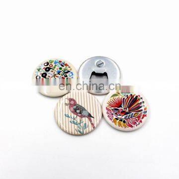 Customized Flower&bird Magnetic Button Badge photo-2